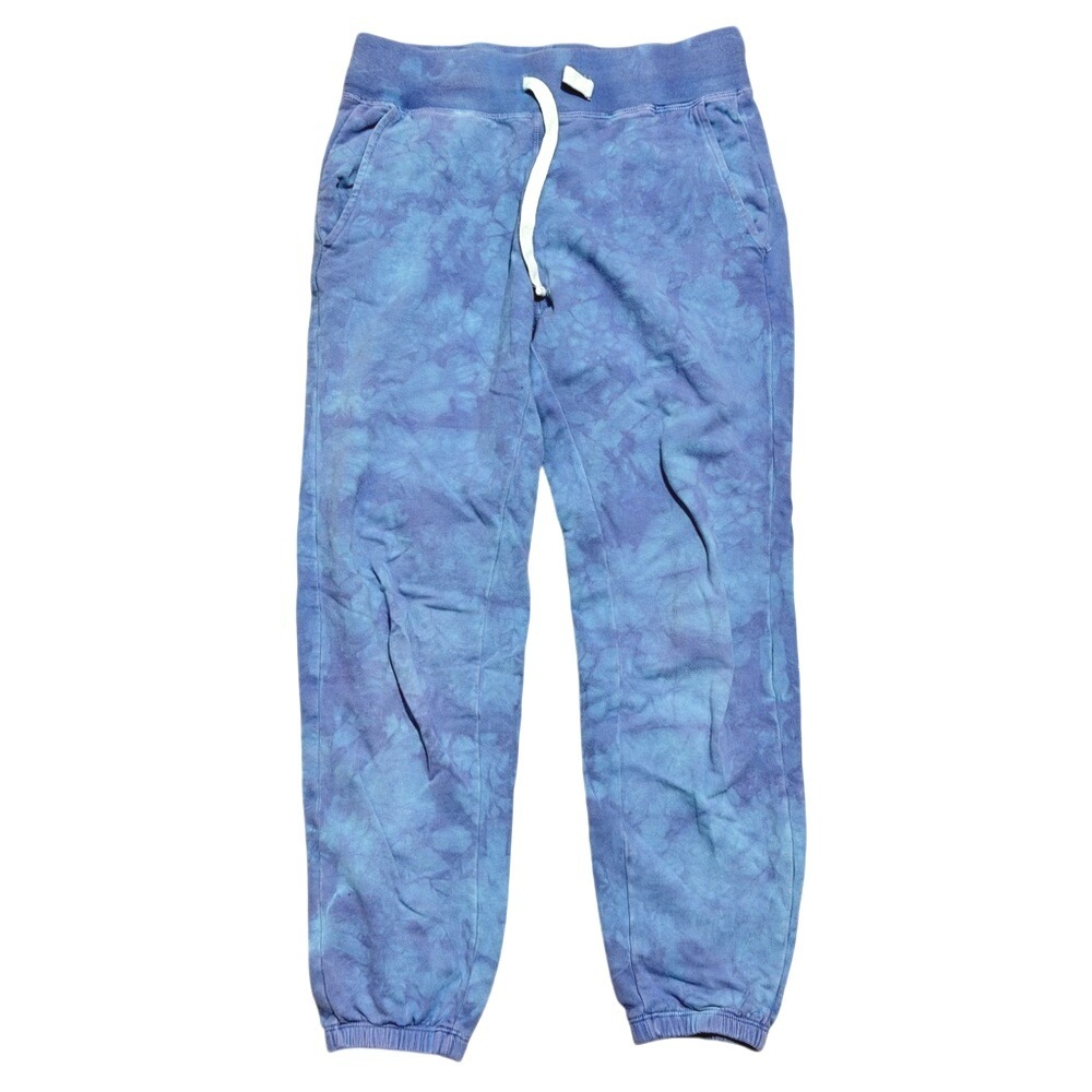 Electric & Rose Joggers Pants Sweats XS Blue Purple Tie Dye Sweatpants USA